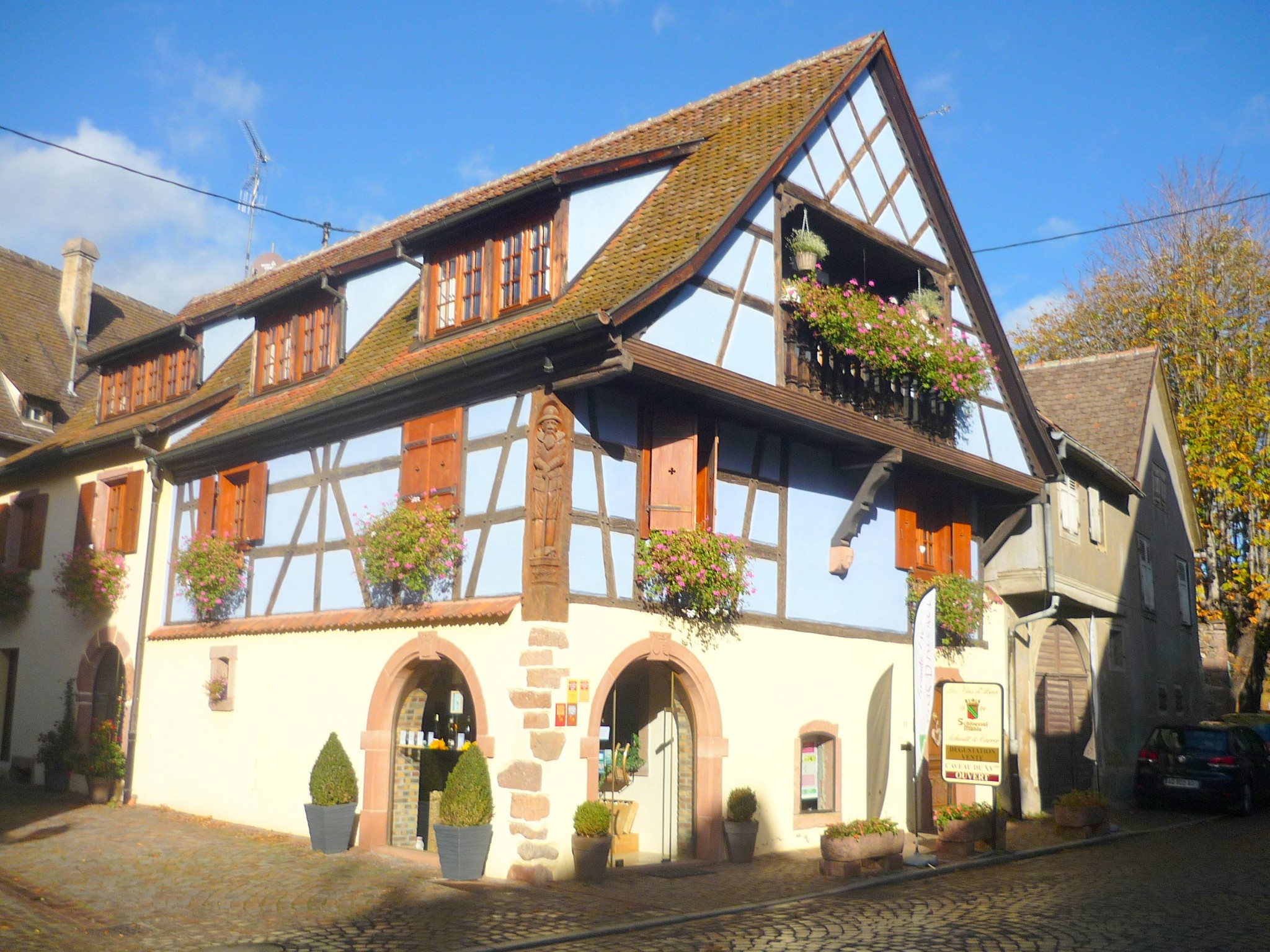 Half-timbered house in Kienthzheim © French Moments