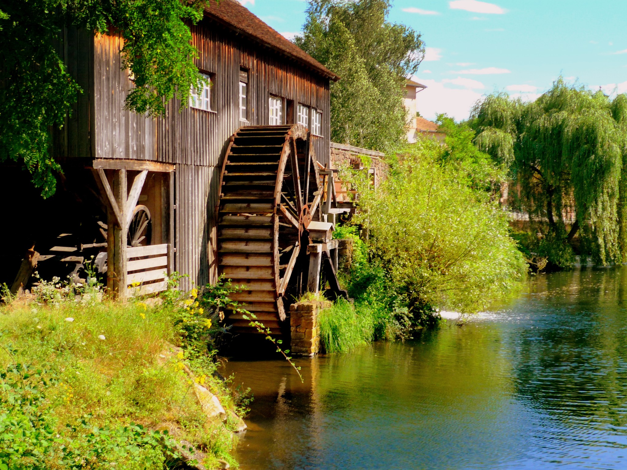 Watermill at the Ecomusée d'Alsace © French Moments