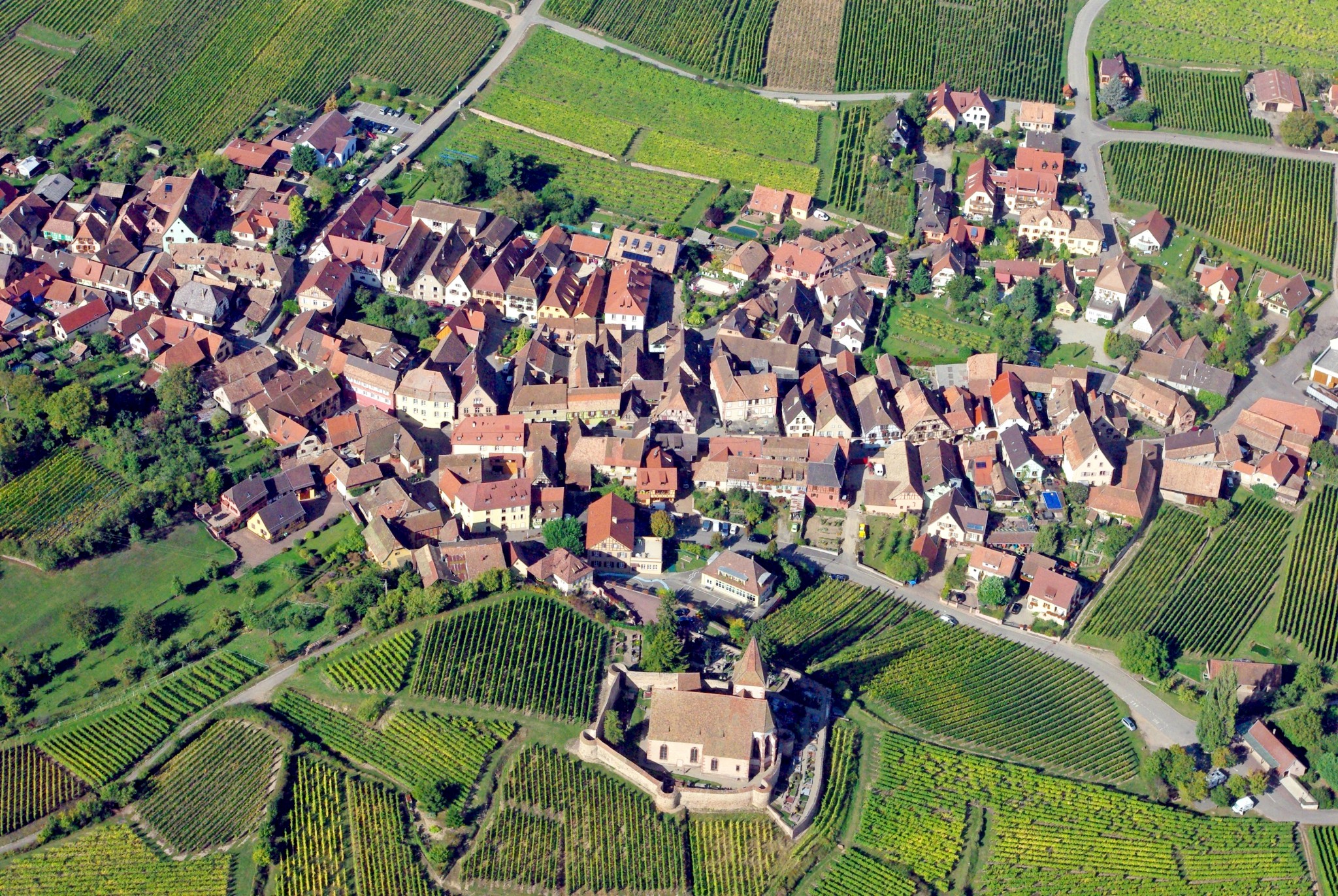 Hunawihr from above © French Moments