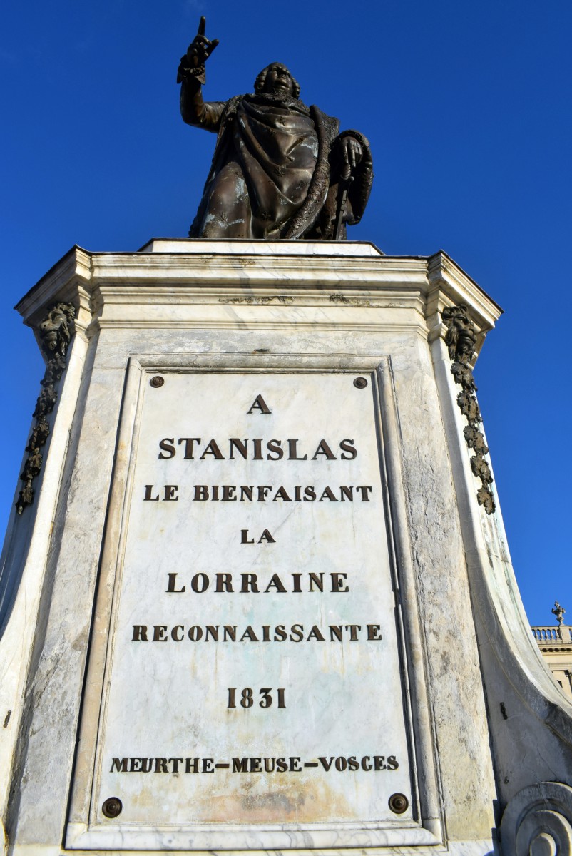 The statue of Stanislas, Place Stanislas © French Moments