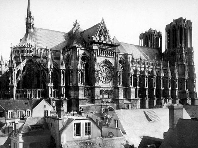 Reims Cathedral before WWI