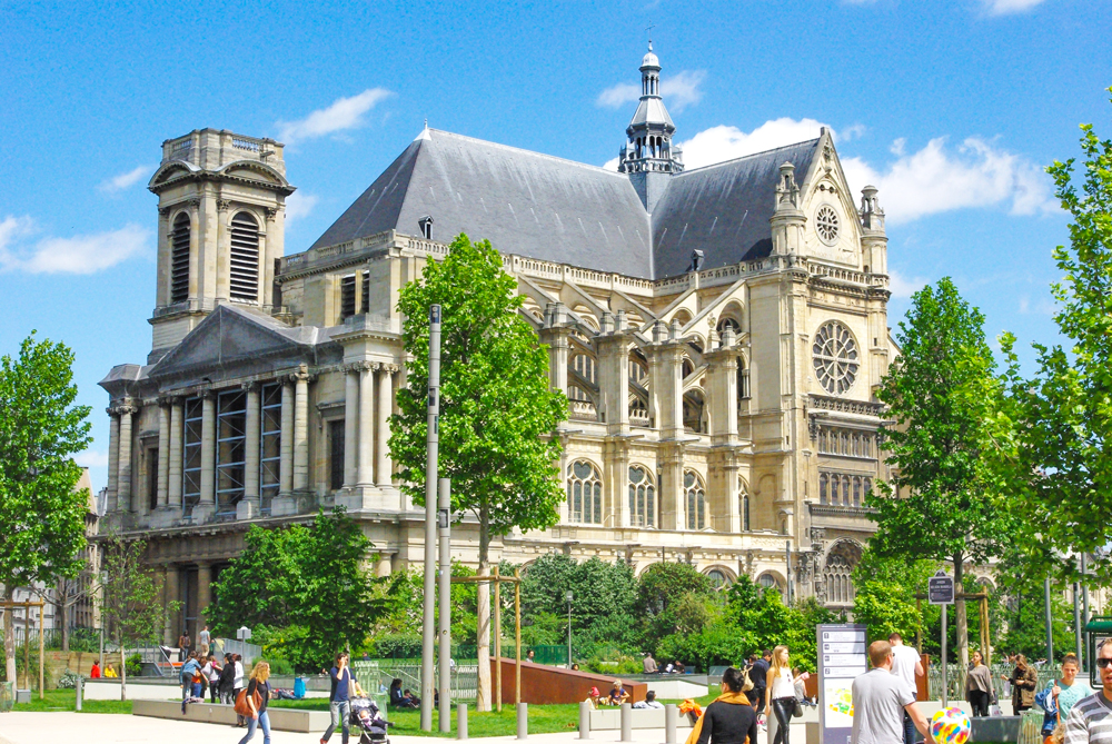 Saint-Eustache church in the first arrondissement of Paris © French Moments