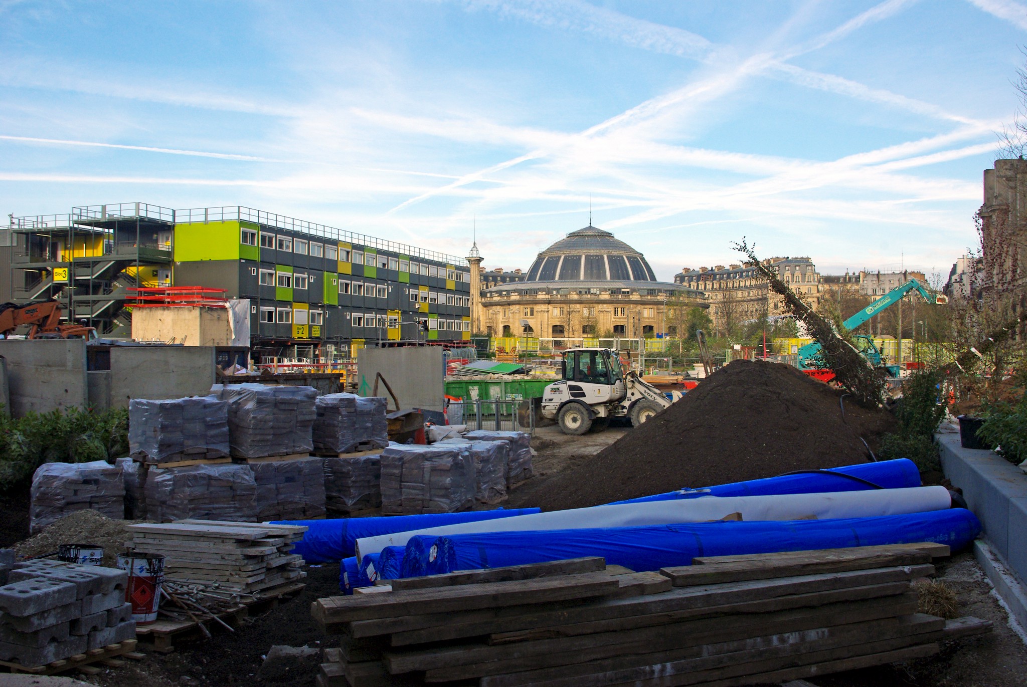 Work in progress at Les Halles, Paris © French Moments