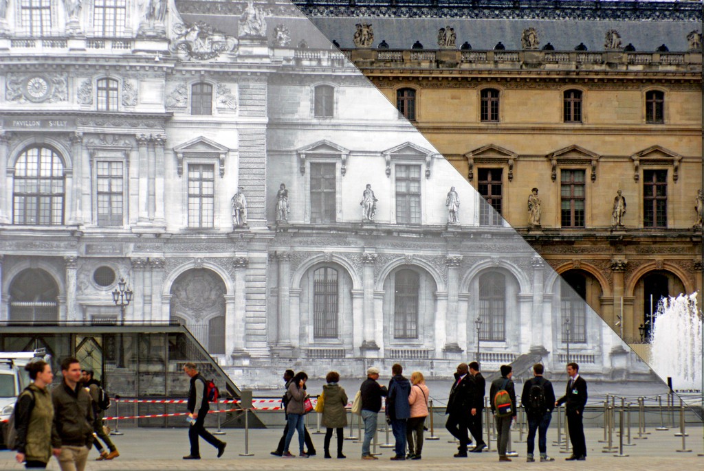 The 'invisible' pyramid is the entrance to the Louvre Museum © French Moments