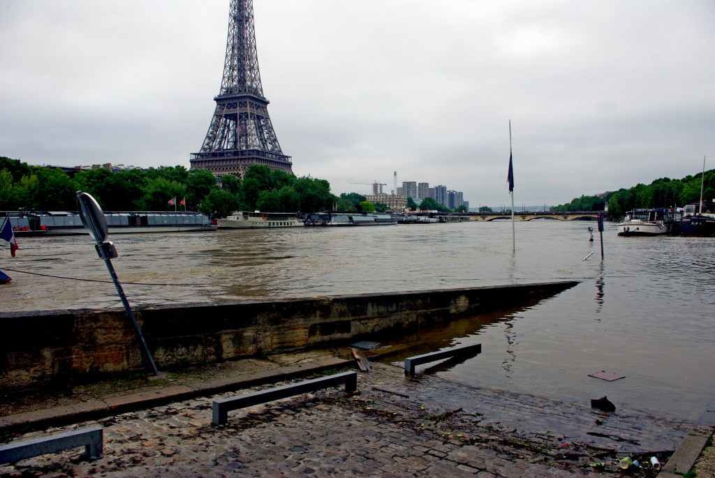Paris floods on the 4th June 2016 © French Moments