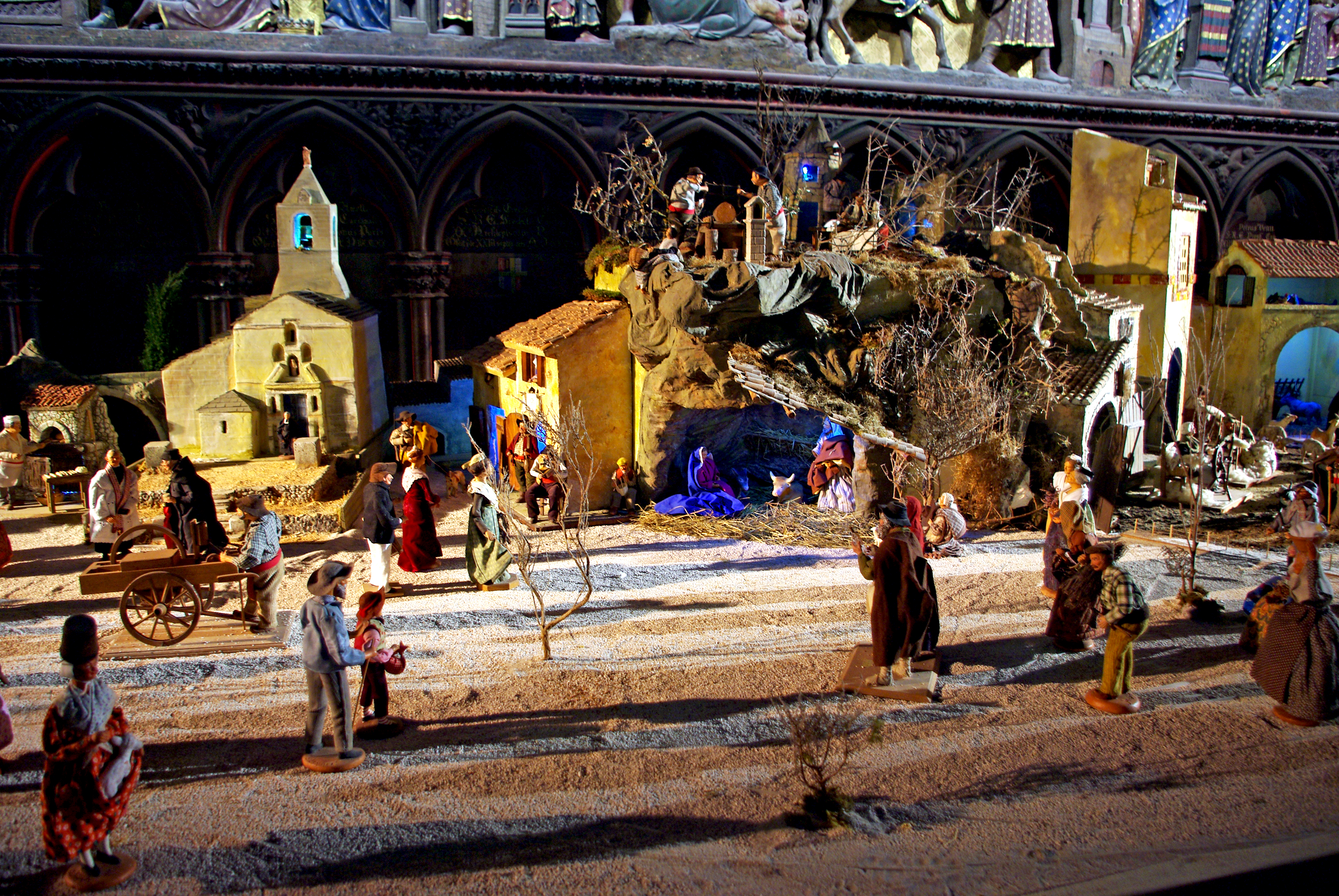 Nativity Scene Notre-Dame Paris