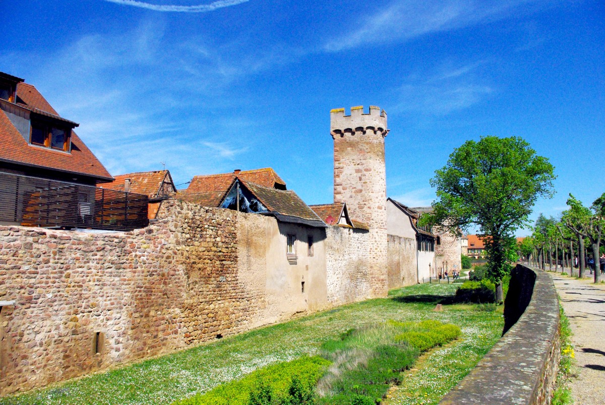 The ramparts of Obernai © French Moments