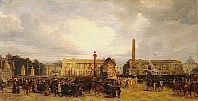 Retour des Cendres at the Place de la Concorde