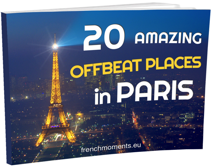Ebook 20 amazing offbeat places in Paris front cover