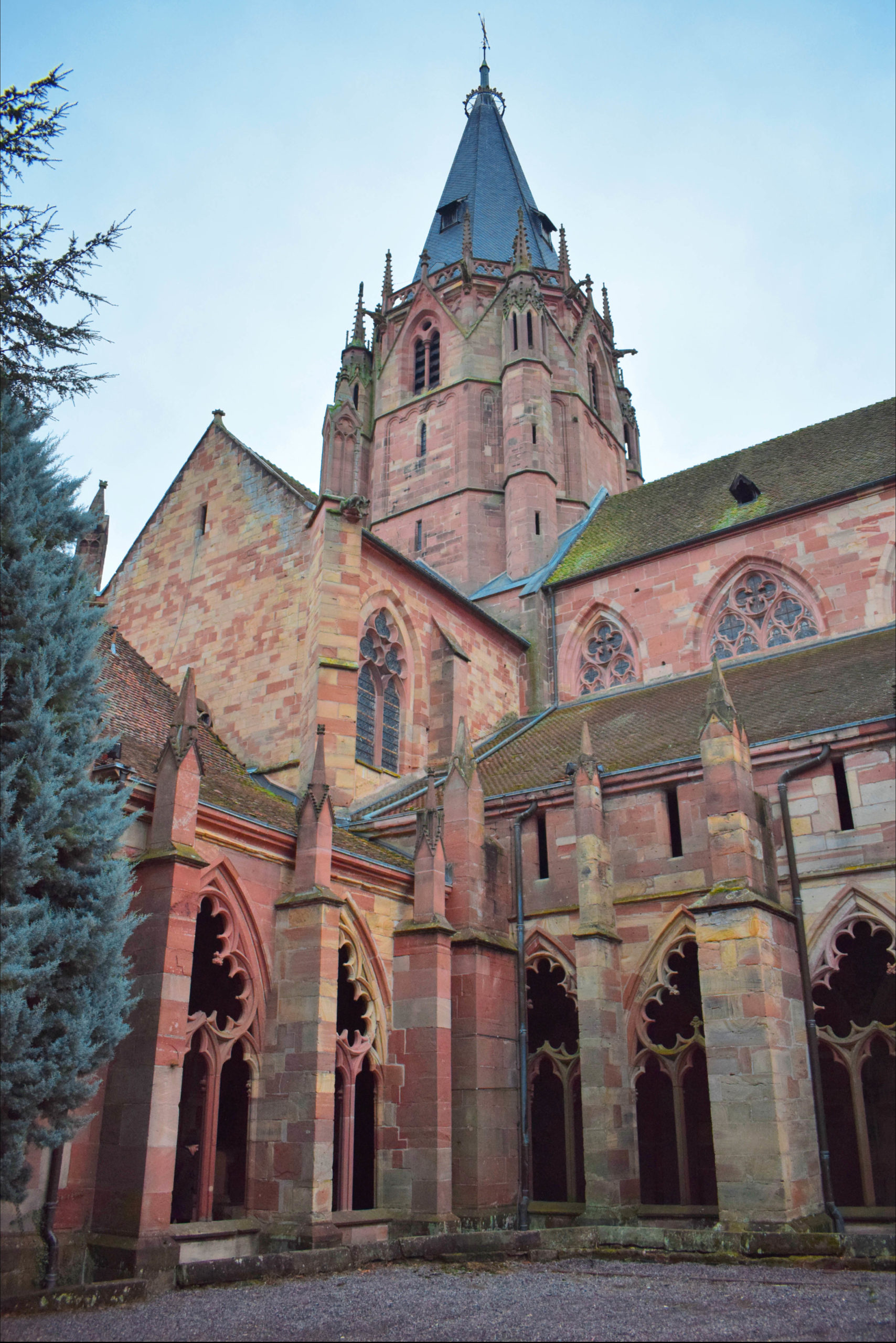 Vosges Sandstone - The abbey church of Wissembourg © French Moments