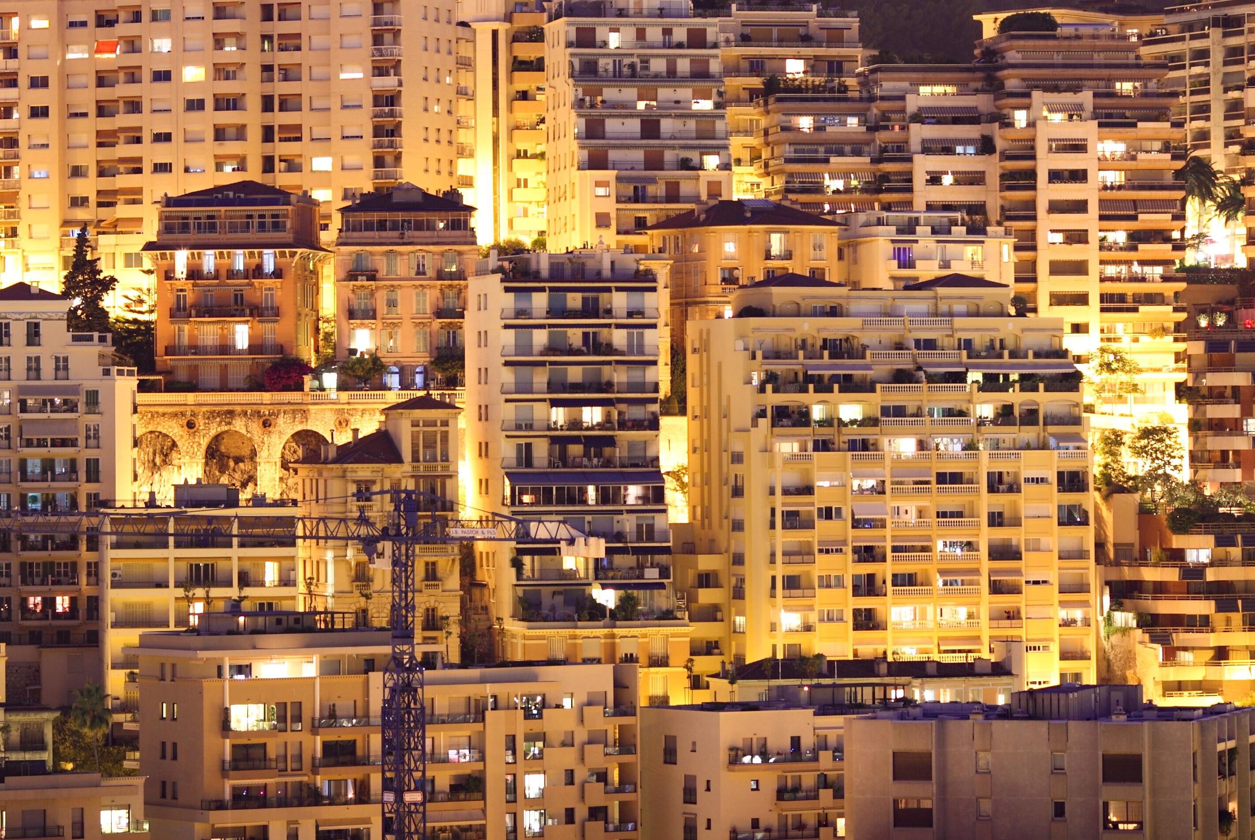 Night view of Monaco. Photo: lightpoet via Envato Elements