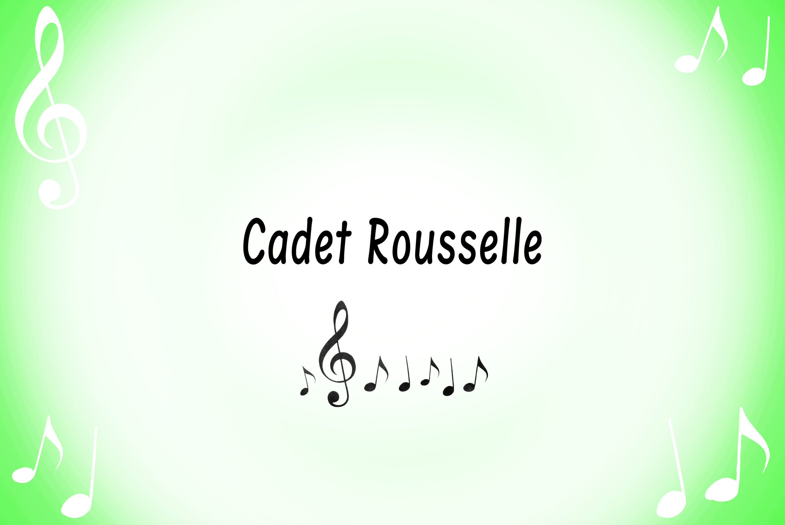 Cadet Rousselle © French Moments