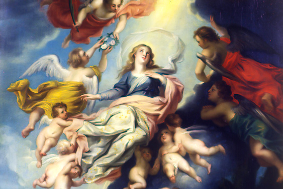 Jan Frans Beschey - Assumption of Mary 18th C