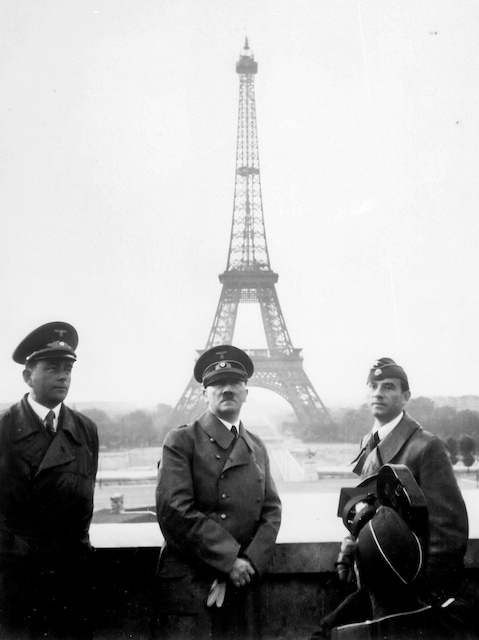 Adolf Hitler in Paris in 1940