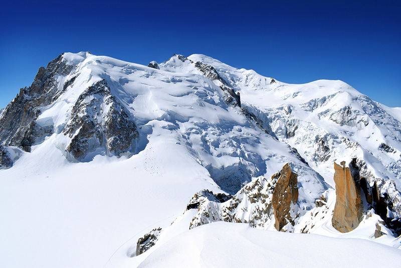Mont Blanc from the Aiguille du Midi © French Moments
