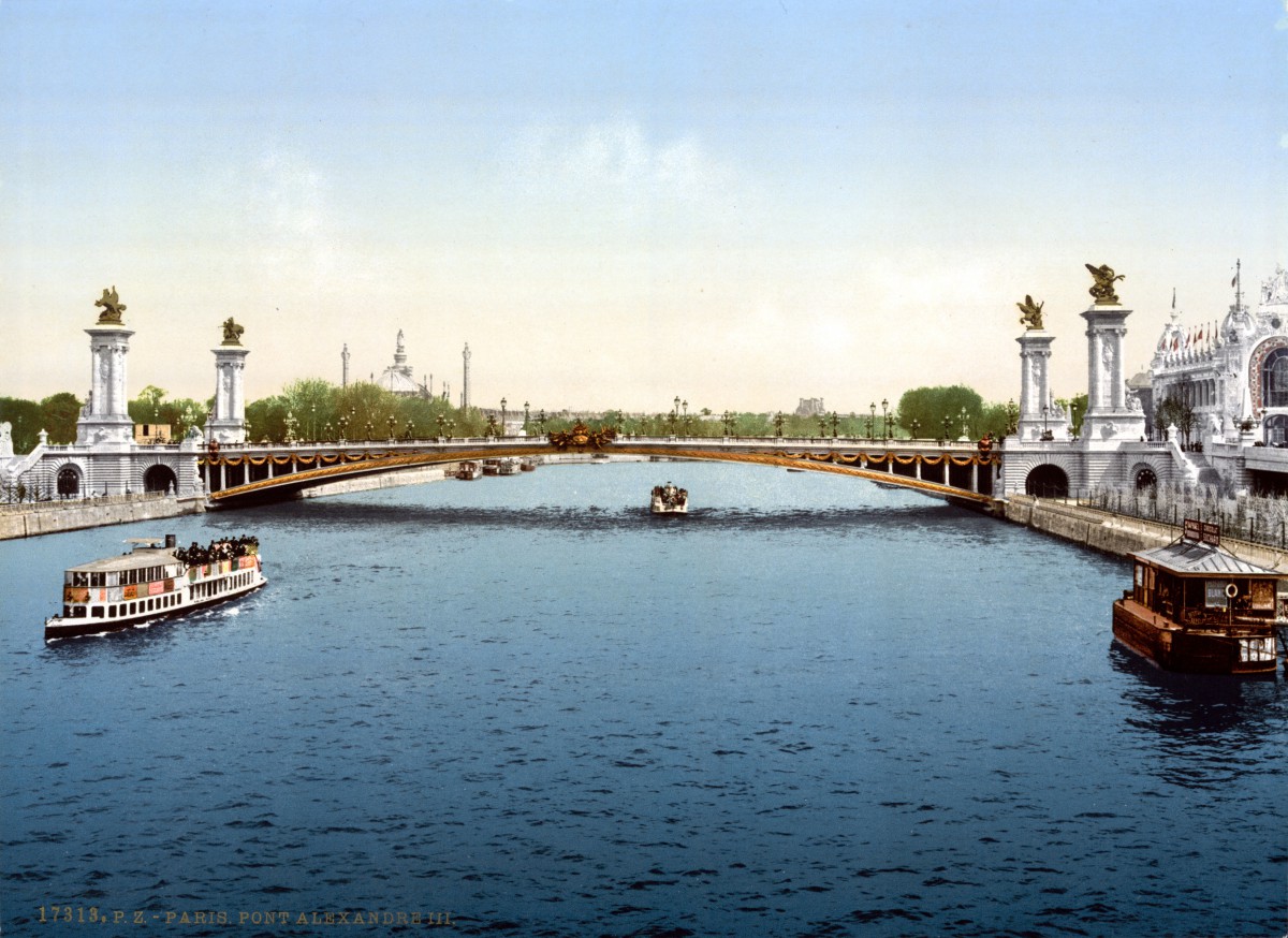 Pont Alexandre III circa 1900