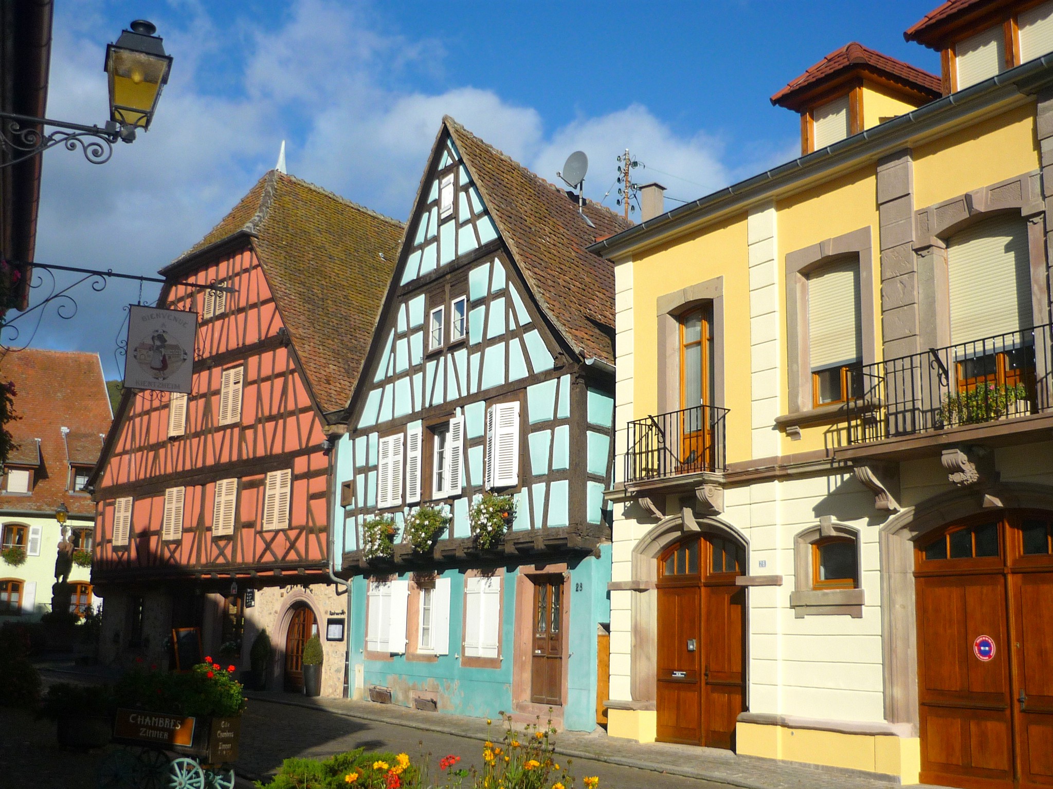 Half-timbered houses in Kienthzheim © French Moments