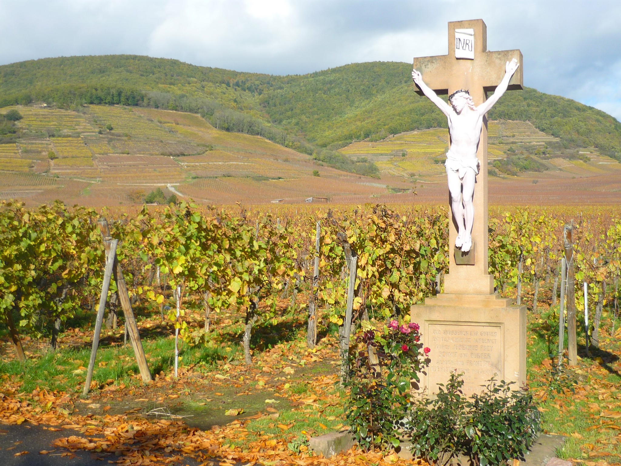 Good Friday in France: Calvary in Kientzheim, Alsace © French Moments