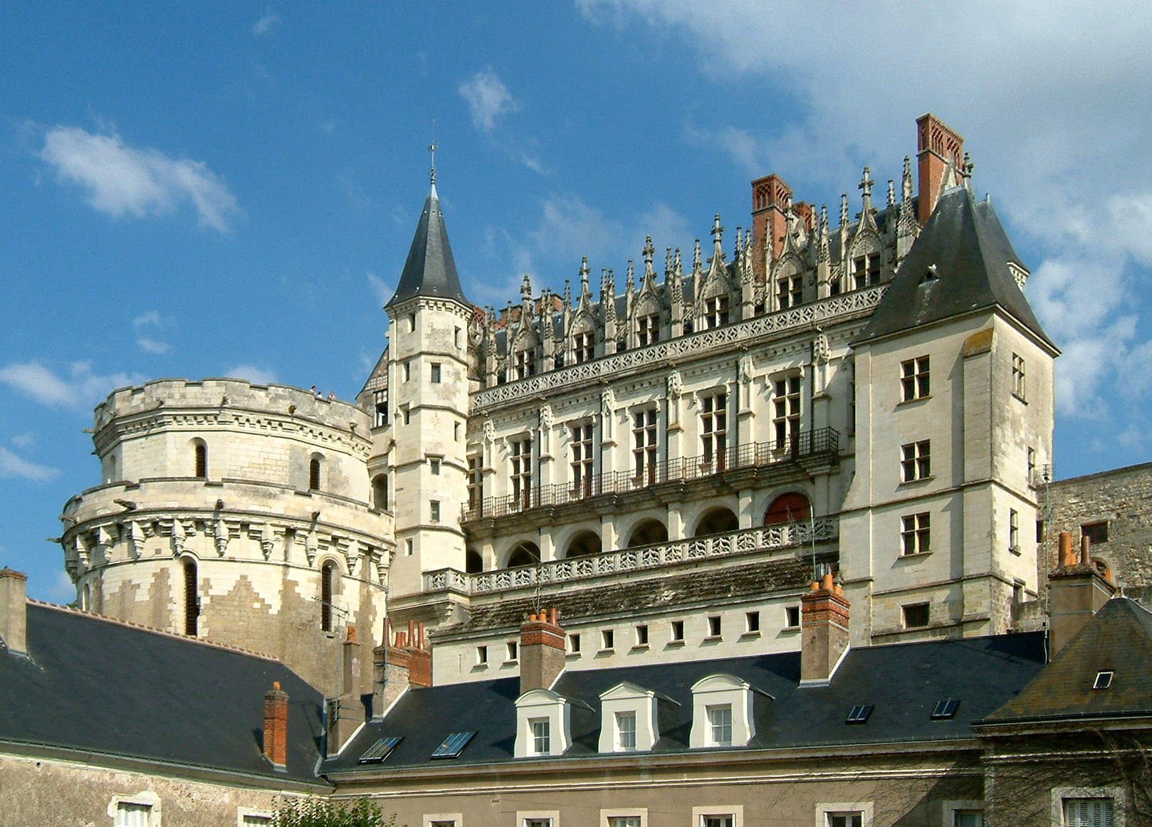 Amboise Castle © Christophe.Finot - licence [CC BY-SA 2.5] from Wikimedia Commons