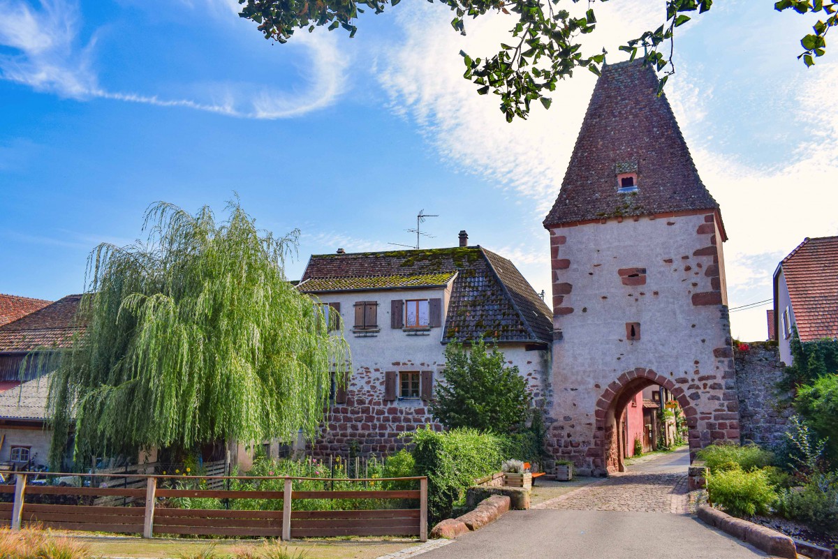 Fortified City Gates of Alsace - Tour Arrière, Bœrsch © French Moments