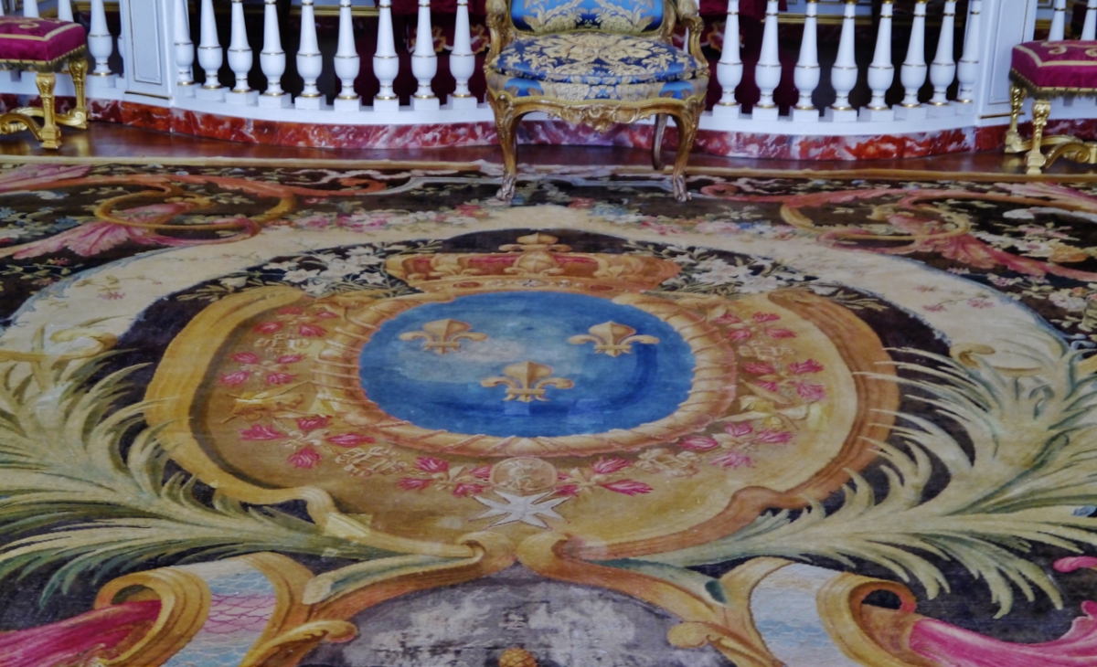 Chambord Carpet in Parade Apartment © Zairon [CC BY-SA 4.0] from Wikimedia Commons
