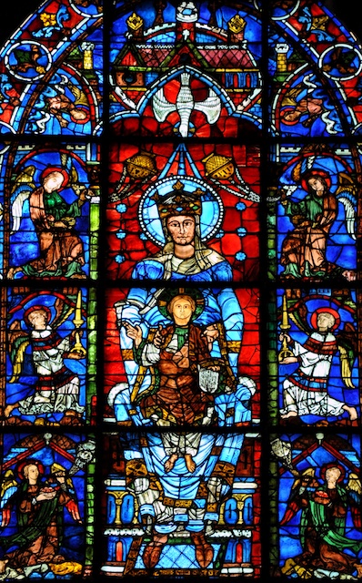 Notre-Dame de la Belle Verrière by Vassil, wikipedia commons