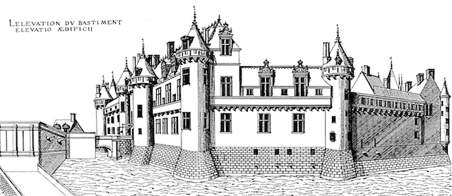 Chantilly Castle in the Middle Ages