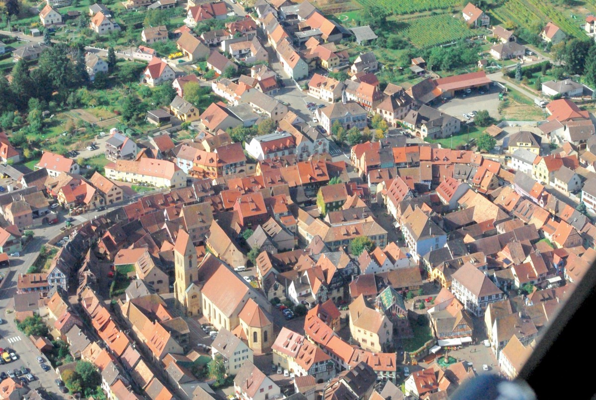 Eguisheim from above © French Moments