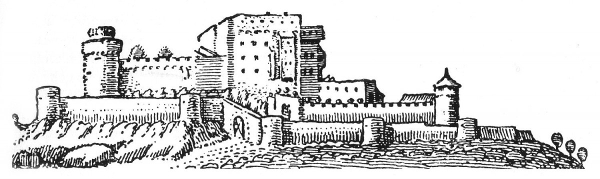 Haut-Kœnigsbourg Castle in 1633