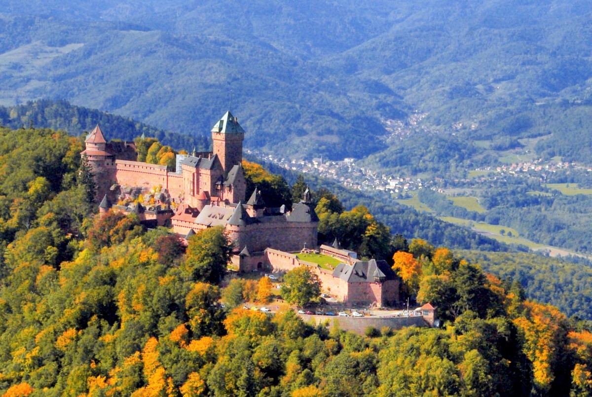 Alsace Castles - the Haut-Kœnigsbourg castle French Moments