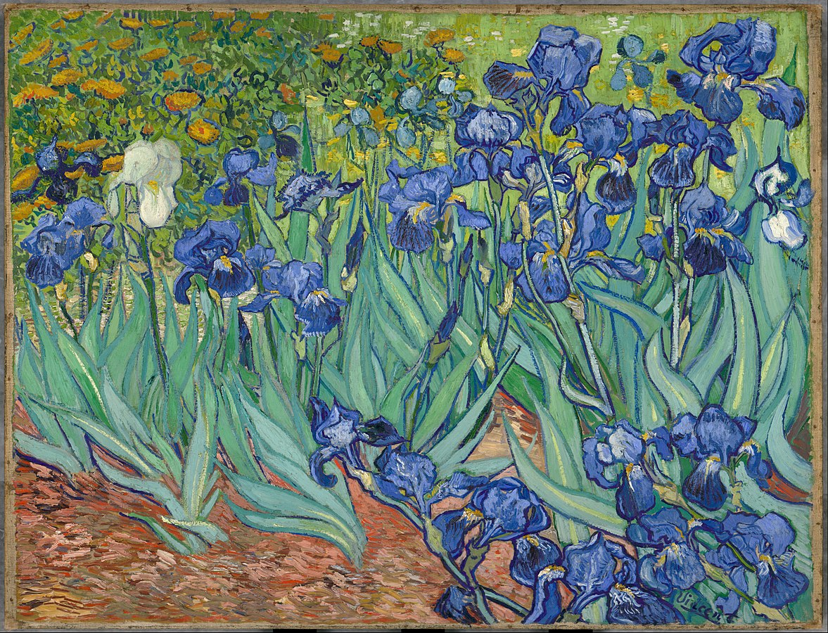 Les Iris - Vincent van Gogh 1889