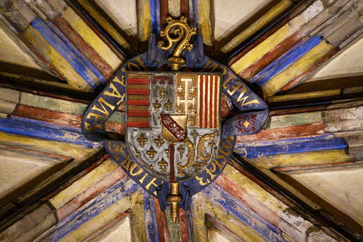 The coat of arms of the Dukes of Lorraine, radiant chapel in Metz Cathedral © French Moments