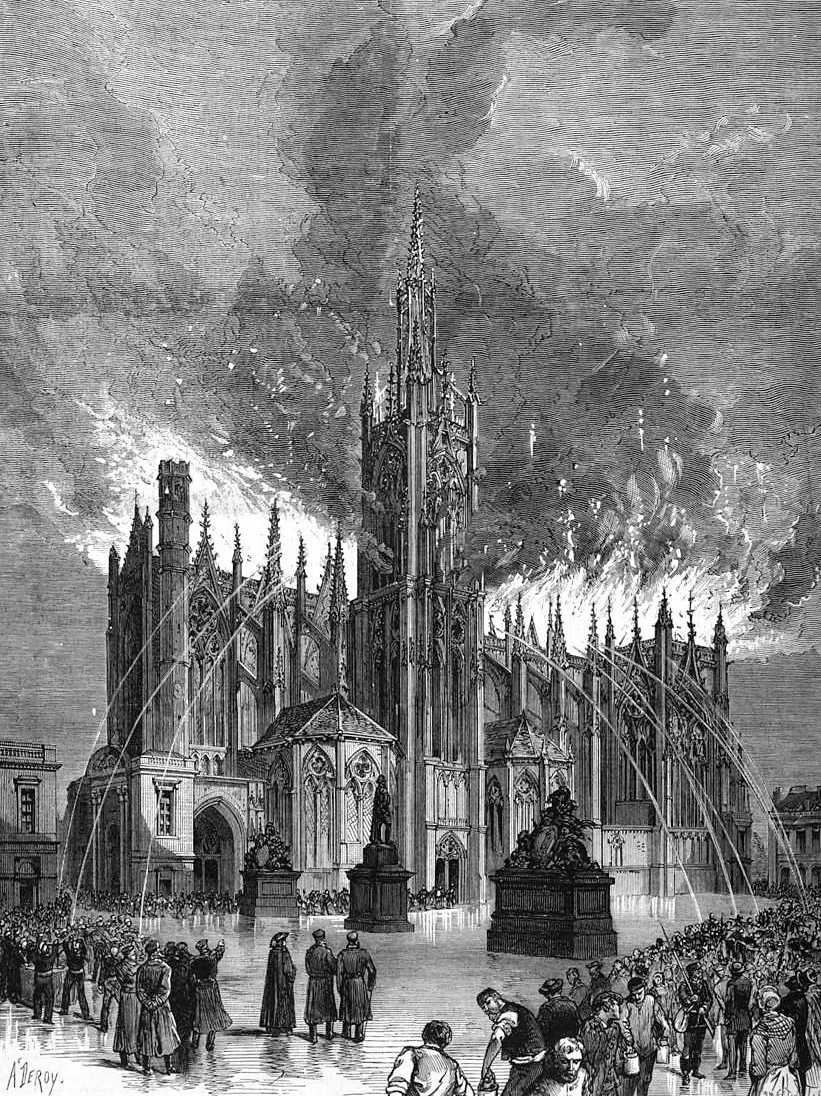 The great fire of 7 May 1877