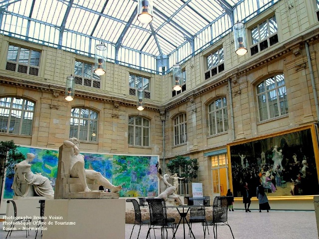 Rouen Fine Arts Museum, galerie intérieure © B. Voisin