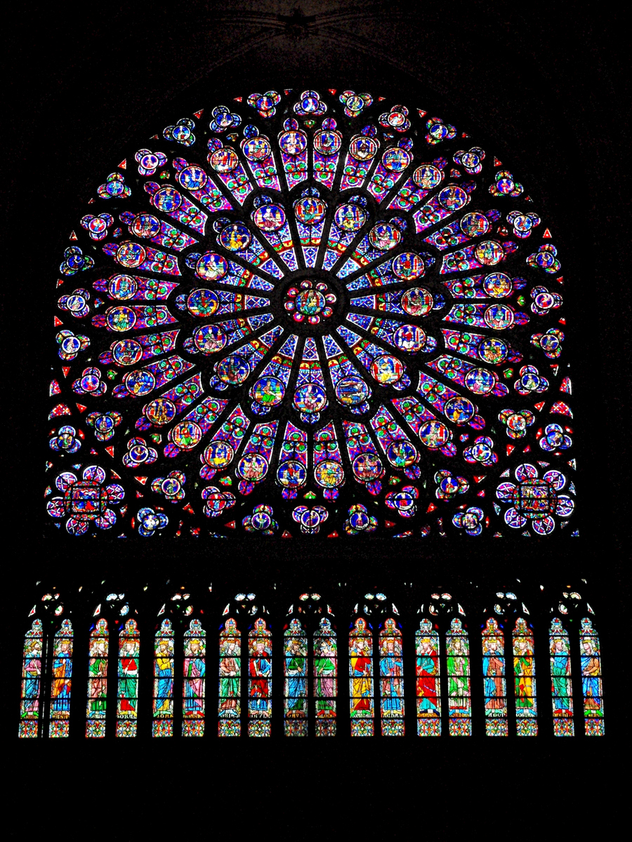 The North Rose Window of Notre-Dame de Paris © French Moments