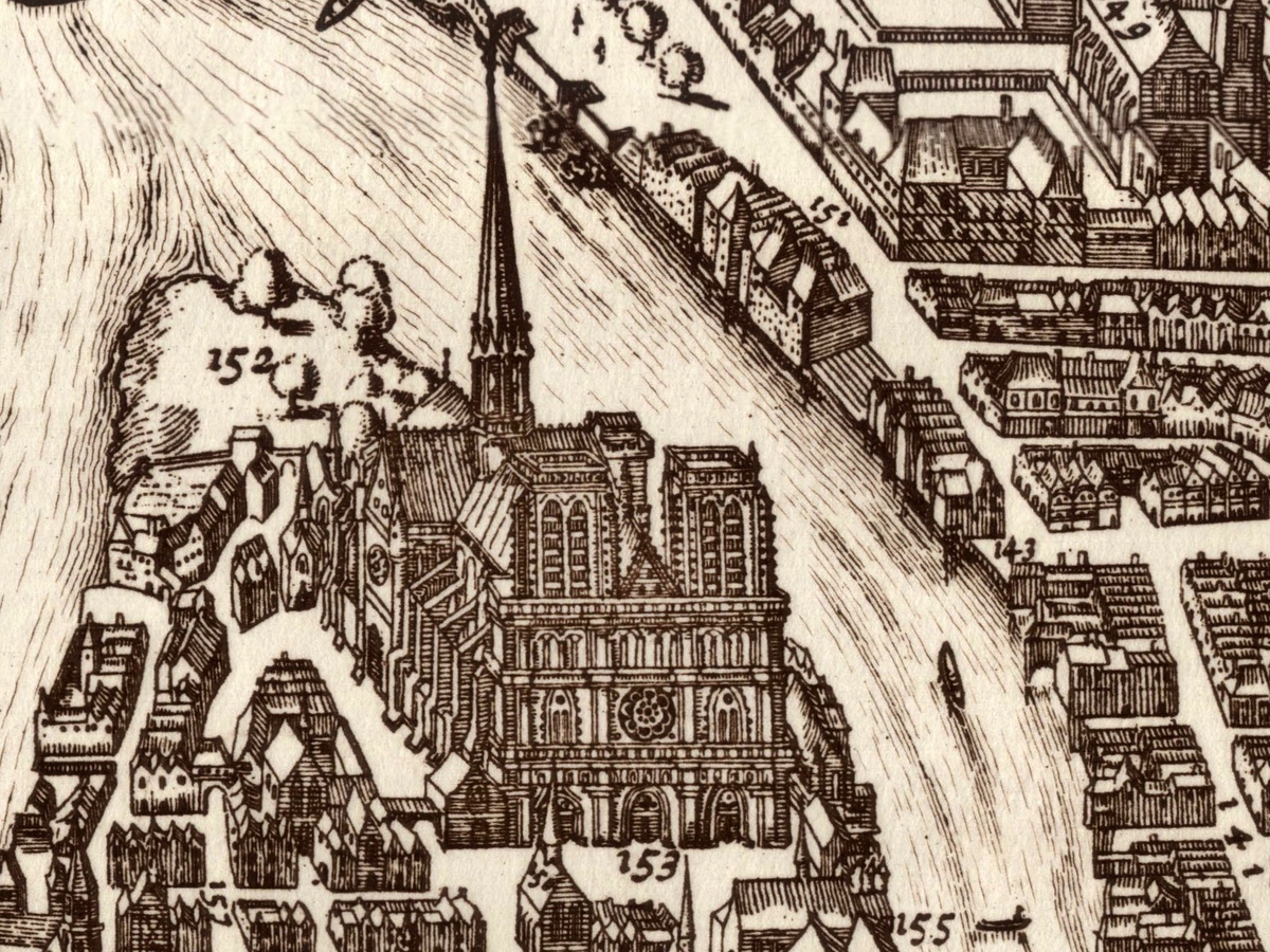 Notre-Dame in 1618