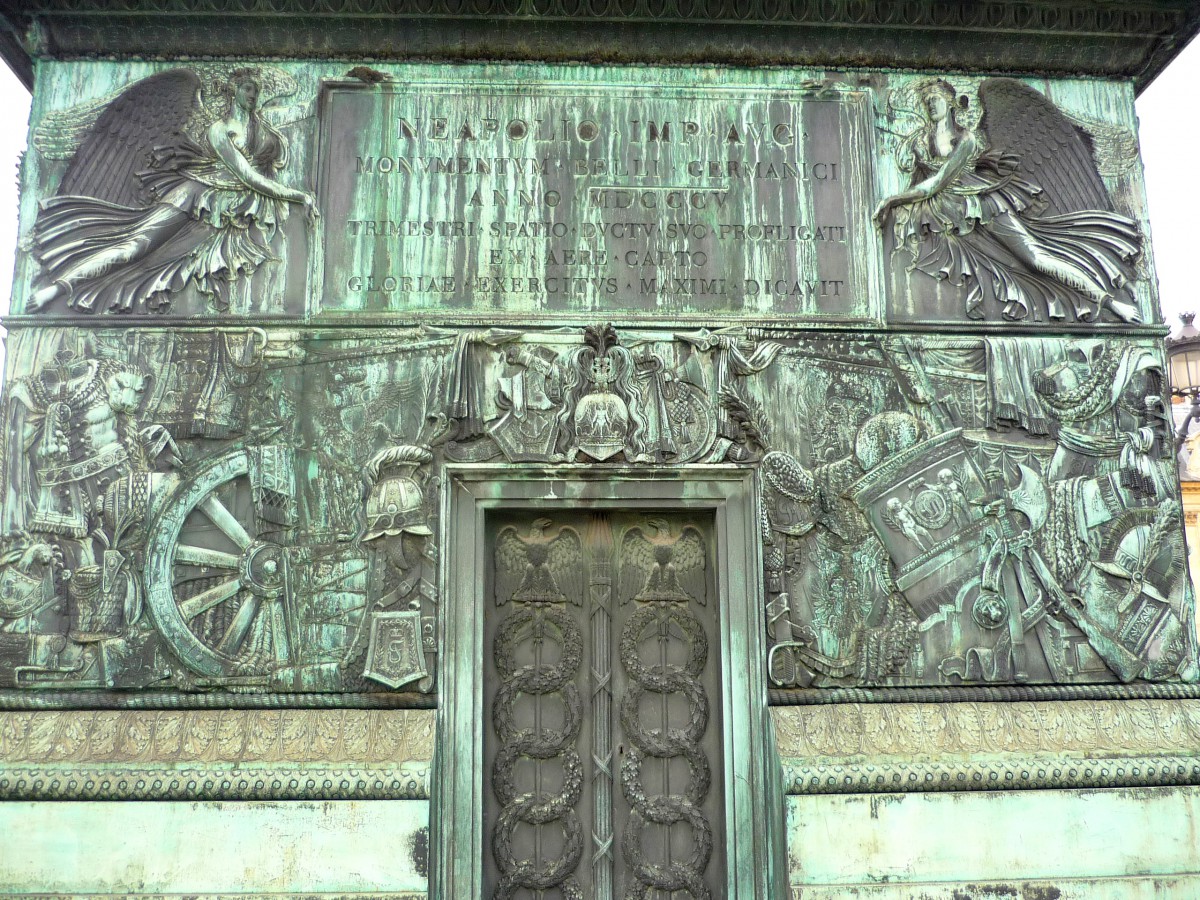 Column Statue of a King, French