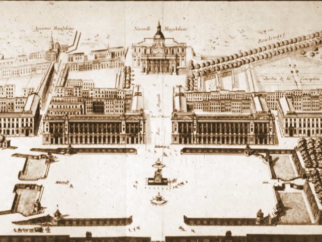 Plan of Gabriel for the Louis XV Square © French Moments