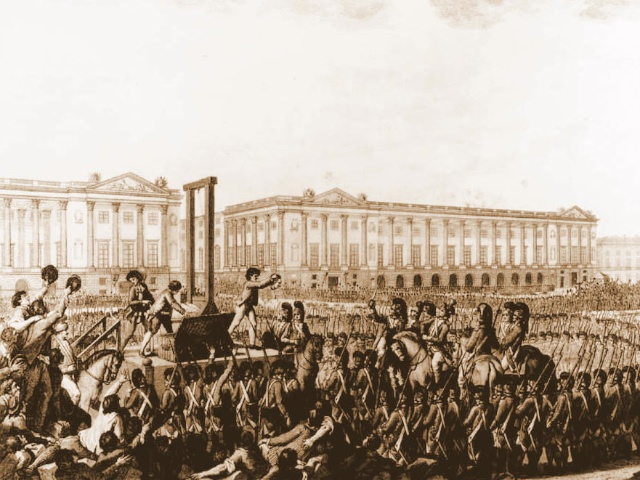 Execution of Louis XVI on Place de la Concorde