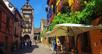 romantic destinations in France: Riquewihr Alsace © French Moments