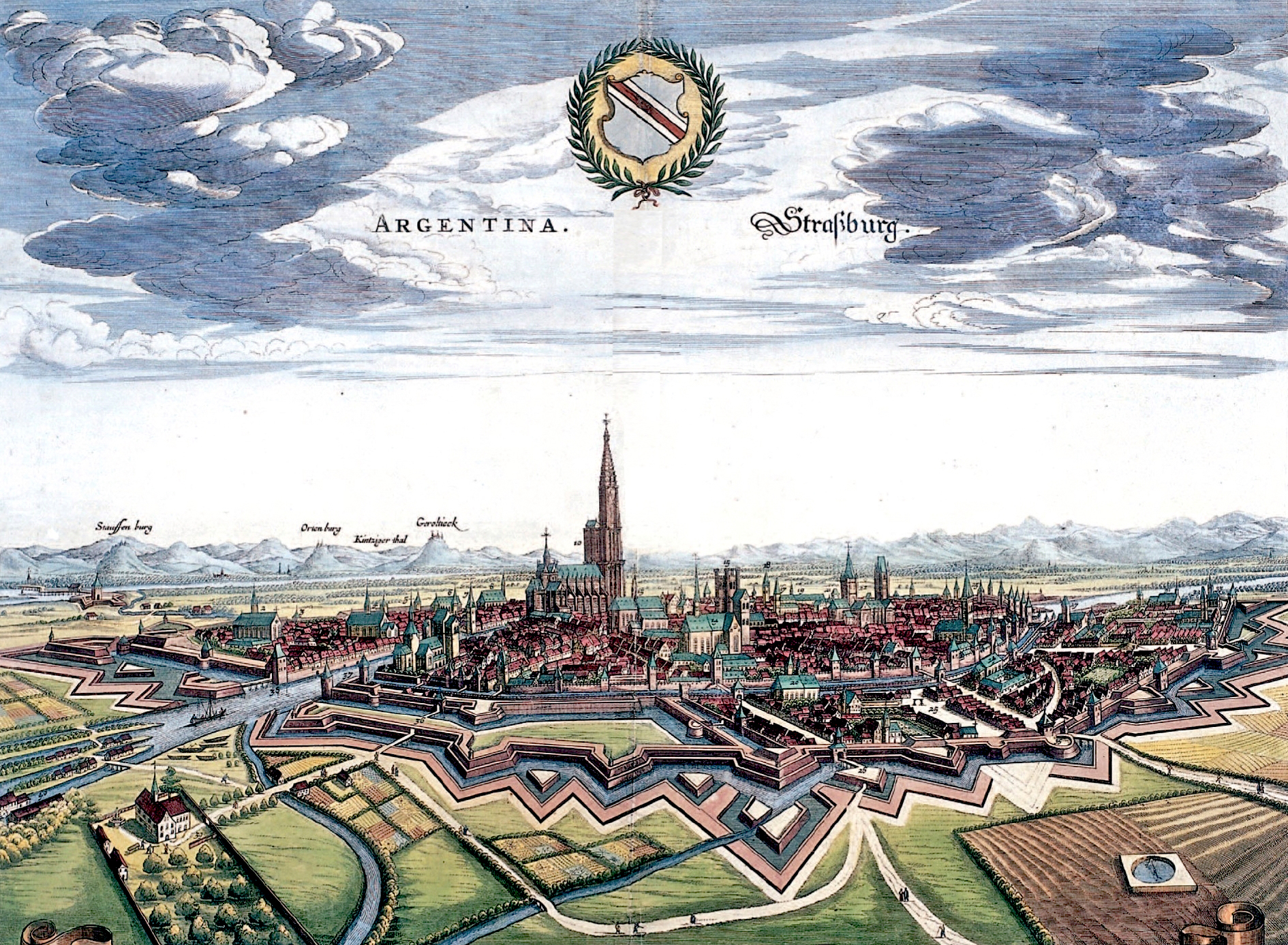 Strasbourg in 1644
