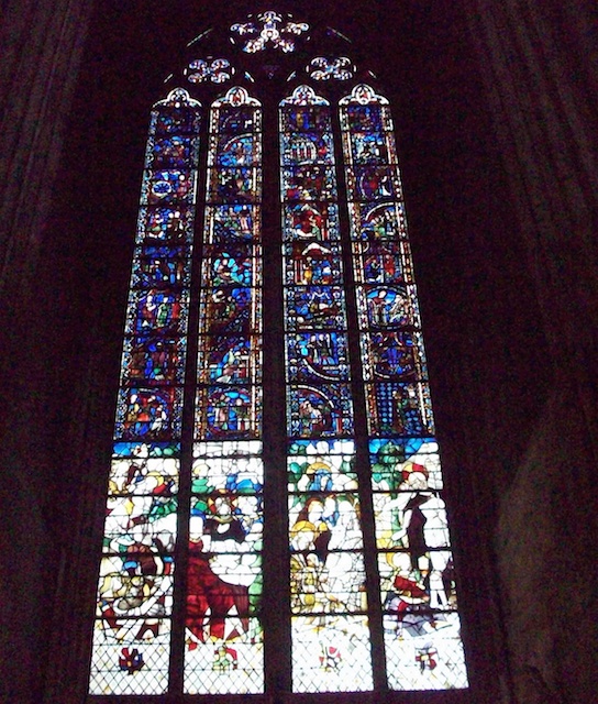 The Belles Verrières stained-glass windows in St Sever Chapel, Rouen Cathedral © Giogo - Creative Commons (CC BY-SA 3