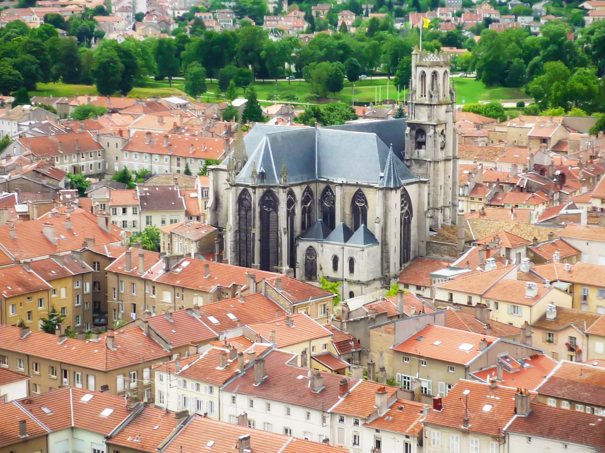 The view from the towers of Toul Cathedral © French Moments