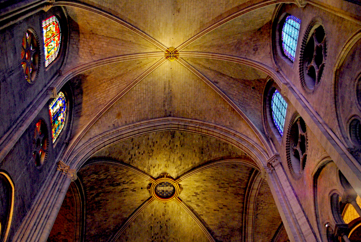 Details of the vaults in the transept © French Moments