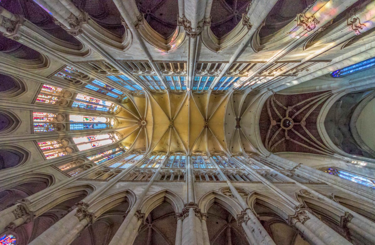 Vaults of Beauvais Cathedral - Stock Photos from Sirio Carnevalino - Shutterstock