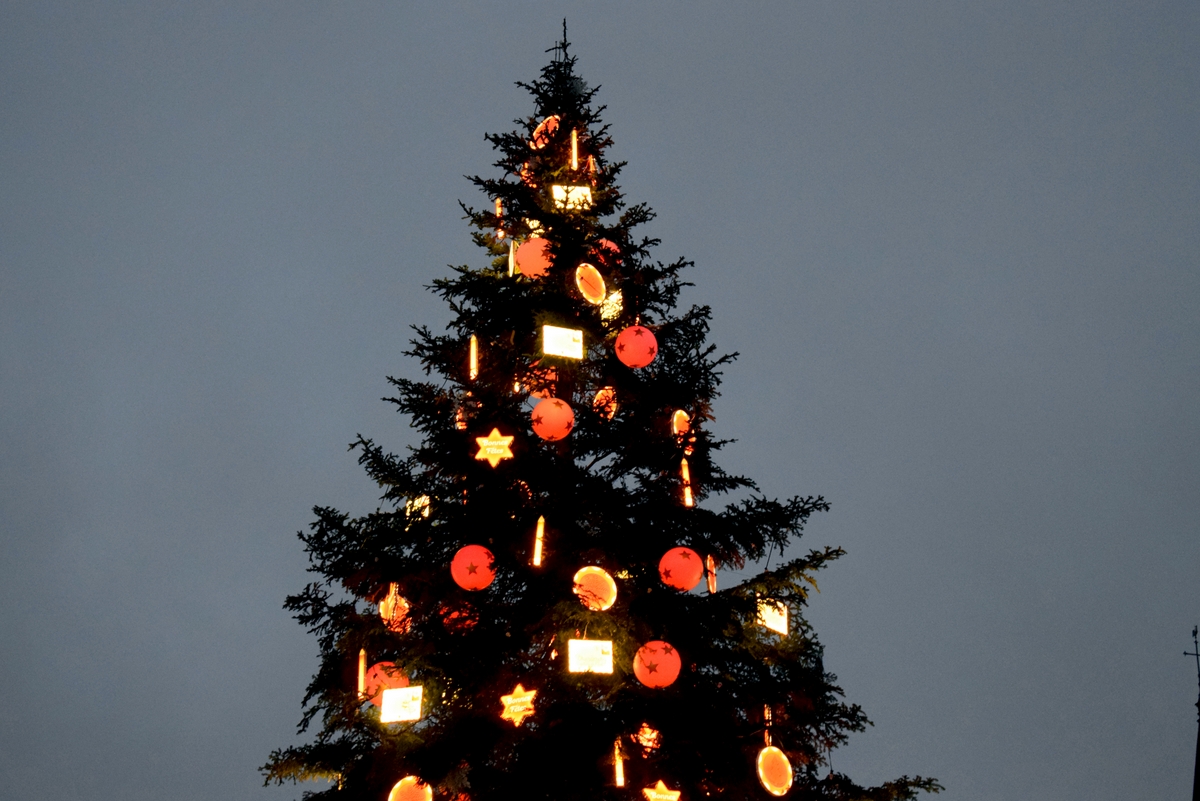 Christmas tree in Strasbourg © French Moments