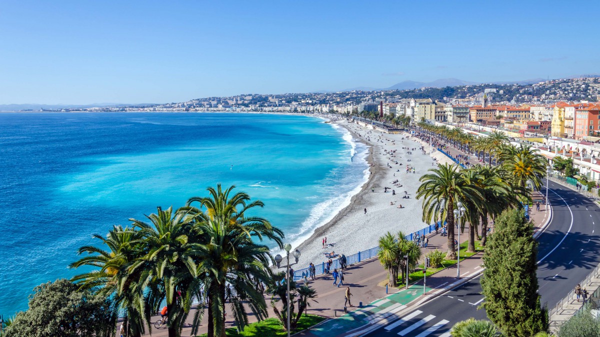 The Seafront in Nice - Stock Photos from Sergii Zinko - Shutterstock