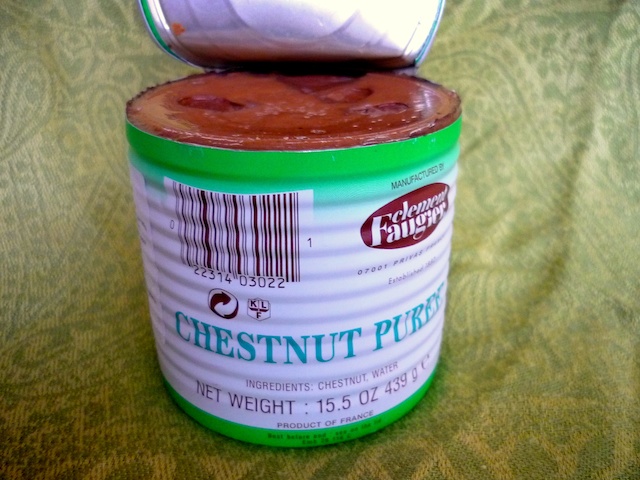 Chestnut Purée © French Moments