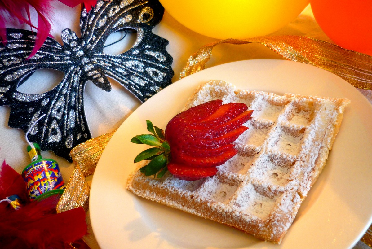 Waffles for carnival © French Moments