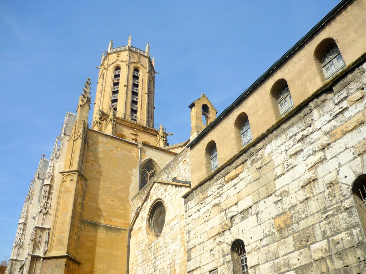 Exterior of St. Sauveur Cathedral, Aix-en-Provence © French Moments
